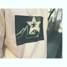 画像をギャラリービューアに読み込む, DOWBL/ ダブル/ Smoke Girl Photo Sweat Shirts  【全1色】