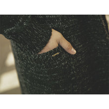 画像をギャラリービューアに読み込む, DOWBL/ ダブル/ Heather Knit Hooded Gown  【全1色】