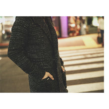 画像をギャラリービューアに読み込む, DOWBL/ ダブル/ Heather Knit Hooded Gown  【全1色】