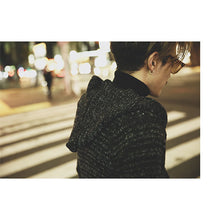 画像をギャラリービューアに読み込む, DOWBL/ ダブル/ Heather Knit Hooded Gown  【全1色】
