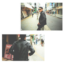画像をギャラリービューアに読み込む, DOWBL/ ダブル/ Crack Leather Boa Jkt  【全1色】