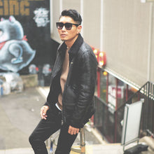 画像をギャラリービューアに読み込む, DOWBL/ ダブル/ Crack Leather Boa Jkt  【全1色】