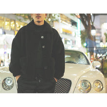画像をギャラリービューアに読み込む, DOWBL/ ダブル/ Drop Shoulder Boa Blouson  【全1色】