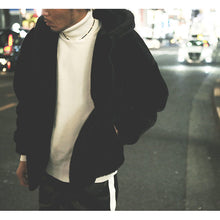 画像をギャラリービューアに読み込む, DOWBL/ ダブル/ Fur Wrap Hood Blouson  【全1色】