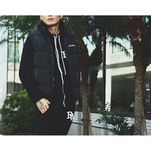 画像をギャラリービューアに読み込む, DOWBL/ ダブル/ Nylon Piping Down Vest  【全1色】