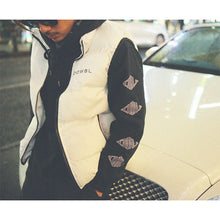 画像をギャラリービューアに読み込む, DOWBL/ ダブル/ Nylon Piping Down Vest  【全1色】