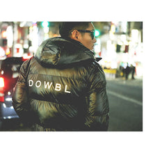 画像をギャラリービューアに読み込む, DOWBL/ ダブル/ Raven Hooded Logo Down Jacket  【全1色】