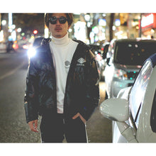 画像をギャラリービューアに読み込む, DOWBL/ ダブル/ Rhombus Padding Hooded Jacket  【全1色】
