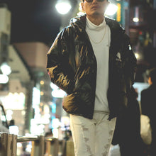 画像をギャラリービューアに読み込む, DOWBL/ ダブル/ Rhombus Padding Hooded Jacket  【全1色】