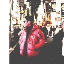 画像をギャラリービューアに読み込む, DOWBL/ ダブル/ Rhombus Padding Hooded Jacket  【全1色】