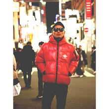 画像をギャラリービューアに読み込む, DOWBL/ ダブル/ Rhombus Padding Hooded Jacket  【全1色】