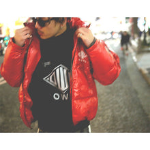 画像をギャラリービューアに読み込む, DOWBL/ ダブル/ Rhombus Padding Hooded Jacket  【全1色】