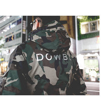 画像をギャラリービューアに読み込む, DOWBL/ ダブル/ Camo Foil Logo Hooded Jkt  【全1色】