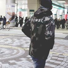 画像をギャラリービューアに読み込む, DOWBL/ ダブル/ Camo Foil Logo Hooded Jkt  【全1色】
