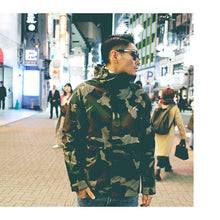 画像をギャラリービューアに読み込む, DOWBL/ ダブル/ Camo Foil Logo Hooded Jkt  【全1色】