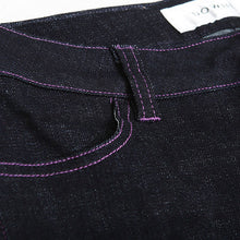 画像をギャラリービューアに読み込む, DOWBL/ ダブル/ Purple Stitches Super Skinny Denim  【全1色】