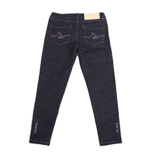 画像をギャラリービューアに読み込む, DOWBL/ ダブル/ Purple Stitches Super Skinny Denim  【全1色】