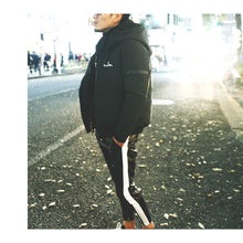 画像をギャラリービューアに読み込む, DOWBL/ ダブル/ Sideline Black Leather Pants  【全1色】