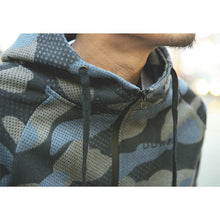 画像をギャラリービューアに読み込む, DOWBL/ ダブル/ Camo fleece Hooded Setup  【全1色】