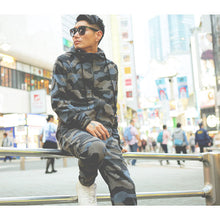 画像をギャラリービューアに読み込む, DOWBL/ ダブル/ Camo fleece Hooded Setup  【全1色】