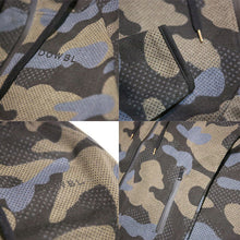 画像をギャラリービューアに読み込む, DOWBL/ ダブル/ Camo fleece Hooded Setup  【全1色】