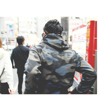 画像をギャラリービューアに読み込む, DOWBL/ ダブル/ Camo fleece Hooded Setup  【全1色】