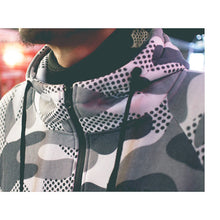 画像をギャラリービューアに読み込む, DOWBL/ ダブル/ Camo fleece Hooded Setup  【全1色】