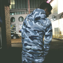 画像をギャラリービューアに読み込む, DOWBL/ ダブル/ Camo fleece Hooded Setup  【全1色】