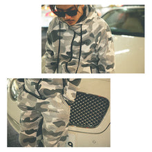 画像をギャラリービューアに読み込む, DOWBL/ ダブル/ Camo fleece Hooded Setup  【全1色】