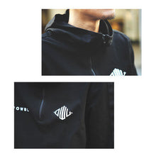 画像をギャラリービューアに読み込む, DOWBL/ ダブル/ Half Zip Symbolic Hooded Setup  【全1色】