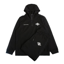 画像をギャラリービューアに読み込む, DOWBL/ ダブル/ Half Zip Symbolic Hooded Setup  【全1色】