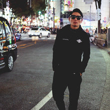 画像をギャラリービューアに読み込む, DOWBL/ ダブル/ Half Zip Symbolic Hooded Setup  【全1色】