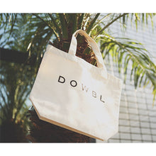 画像をギャラリービューアに読み込む, DOWBL/ ダブル/ Basic Logos Canvas Tote Bag  【全1色】