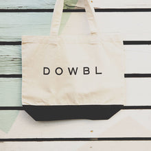 画像をギャラリービューアに読み込む, DOWBL/ ダブル/ Basic Logos Canvas Tote Bag  【全1色】