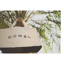 画像をギャラリービューアに読み込む, DOWBL/ ダブル/ Basic Logos Canvas Tote Bag  【全1色】