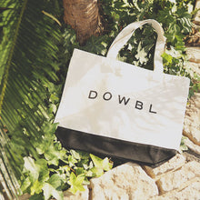 画像をギャラリービューアに読み込む, DOWBL/ ダブル/ Basic Logos Canvas Tote Bag  【全1色】