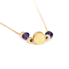 画像をギャラリービューアに読み込む, DOWBL/ ダブル/ THE RICH Purple Gold Chain Necklace  【全1色】