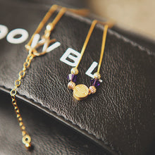 画像をギャラリービューアに読み込む, DOWBL/ ダブル/ THE RICH Purple Gold Chain Necklace  【全1色】