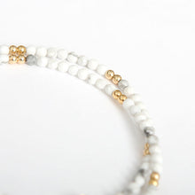 画像をギャラリービューアに読み込む, DOWBL/ ダブル/ Circle Grain Gold Beads Necklace  【全1色】
