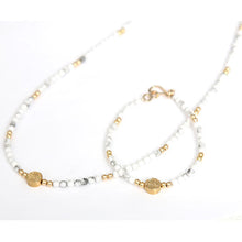 画像をギャラリービューアに読み込む, DOWBL/ ダブル/ Circle Grain Gold Beads Necklace  【全1色】