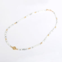 画像をギャラリービューアに読み込む, DOWBL/ ダブル/ Circle Grain Gold Beads Necklace  【全1色】