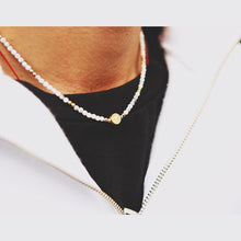 画像をギャラリービューアに読み込む, DOWBL/ ダブル/ Circle Grain Gold Beads Necklace  【全1色】