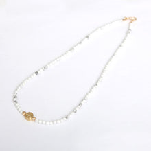 画像をギャラリービューアに読み込む, DOWBL/ ダブル/ Circle Grain Beads Necklace  【全1色】