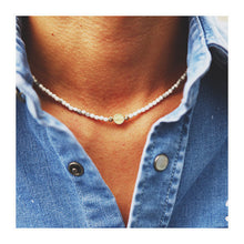 画像をギャラリービューアに読み込む, DOWBL/ ダブル/ Circle Grain Beads Necklace  【全1色】