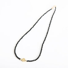 画像をギャラリービューアに読み込む, DOWBL/ ダブル/ Circle Onyx Beads Necklace  【全1色】