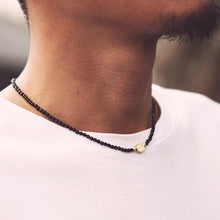 画像をギャラリービューアに読み込む, DOWBL/ ダブル/ Circle Onyx Beads Necklace  【全1色】