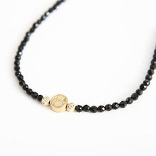画像をギャラリービューアに読み込む, DOWBL/ ダブル/ Circle Onyx Beads Necklace  【全1色】