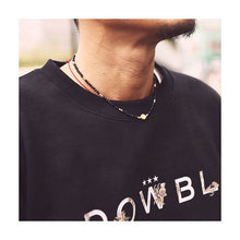画像をギャラリービューアに読み込む, DOWBL/ ダブル/ Circle Onyx Gold Beads Necklace  【全1色】