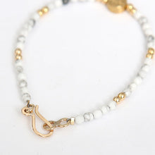 画像をギャラリービューアに読み込む, DOWBL/ ダブル/ Circle Grain Gold Beads Bracelet  【全1色】