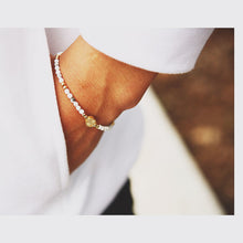 画像をギャラリービューアに読み込む, DOWBL/ ダブル/ Circle Grain Gold Beads Bracelet  【全1色】